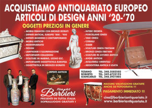 Compro Antiquariato Europeo ed Italiano